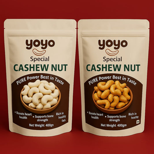Crunchy King Size Cashew And Buttery Salted Cashew (2g x 400g)