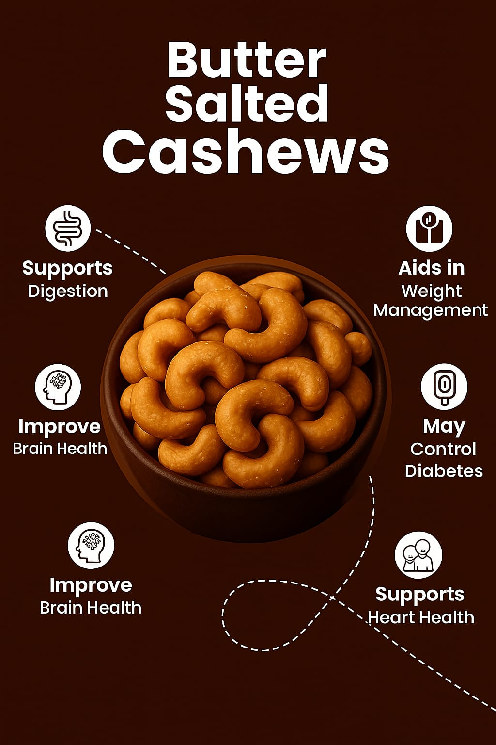 Buttery Salted Cashew ( 1 x 250g )