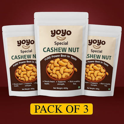 Buttery Salted Cashew 3 Of Combo (3 x 400g)